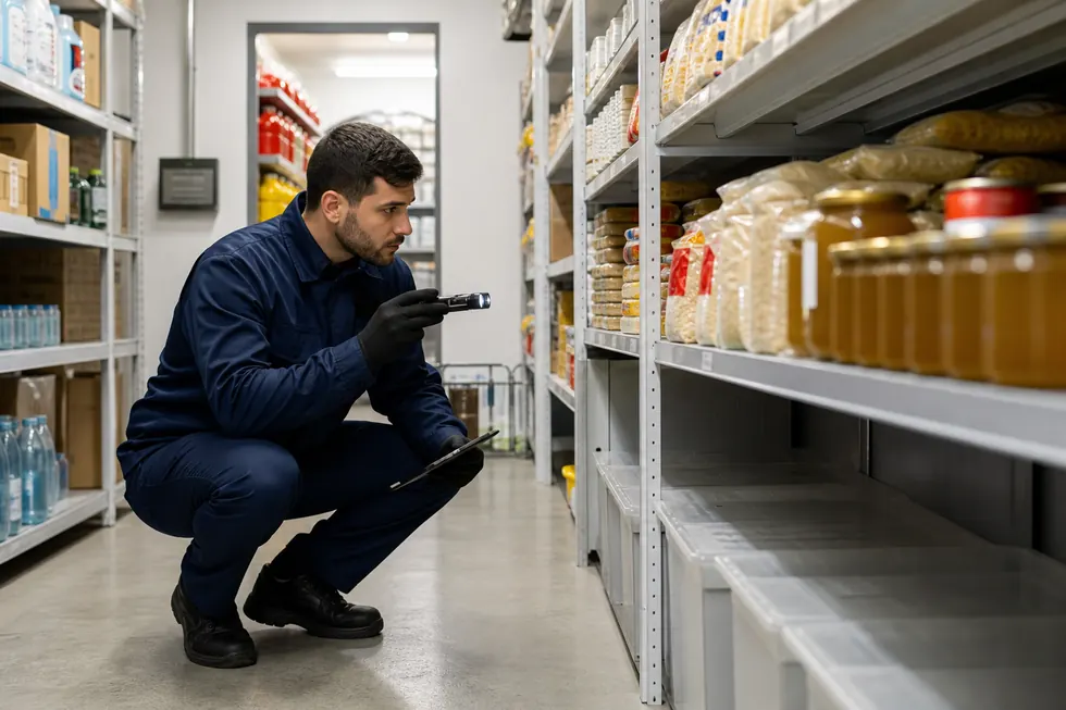 control de plagas en comercios y supermercados en Castelldefels