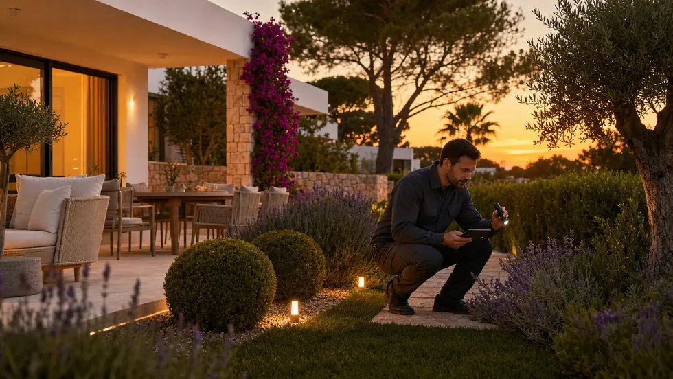 control de plagas en vivienda con jardín en Castelldefels